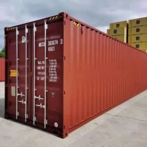 Contenedor maritímo High Cube de 40 pies